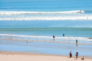 Accommodatie ligt op het strand