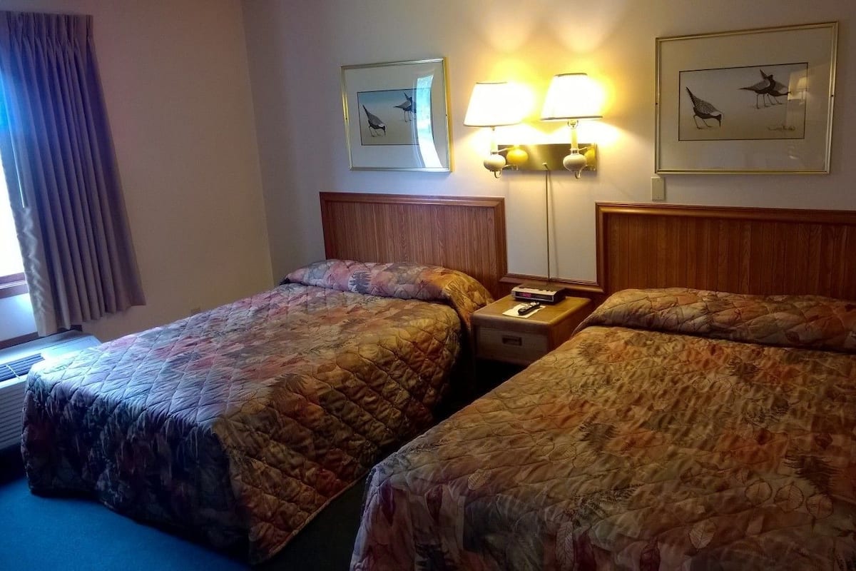 Economy kamer, 2 tweepersoonsbedden | Gratis wifi