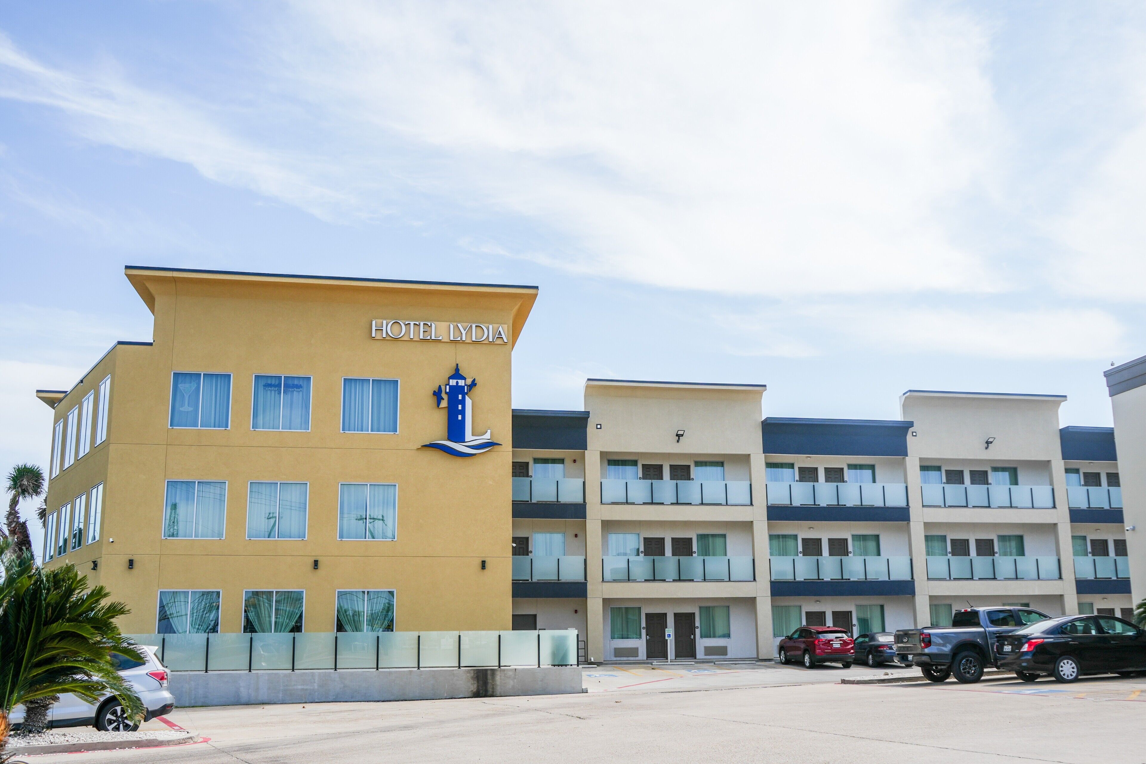 Fassade der Unterkunft