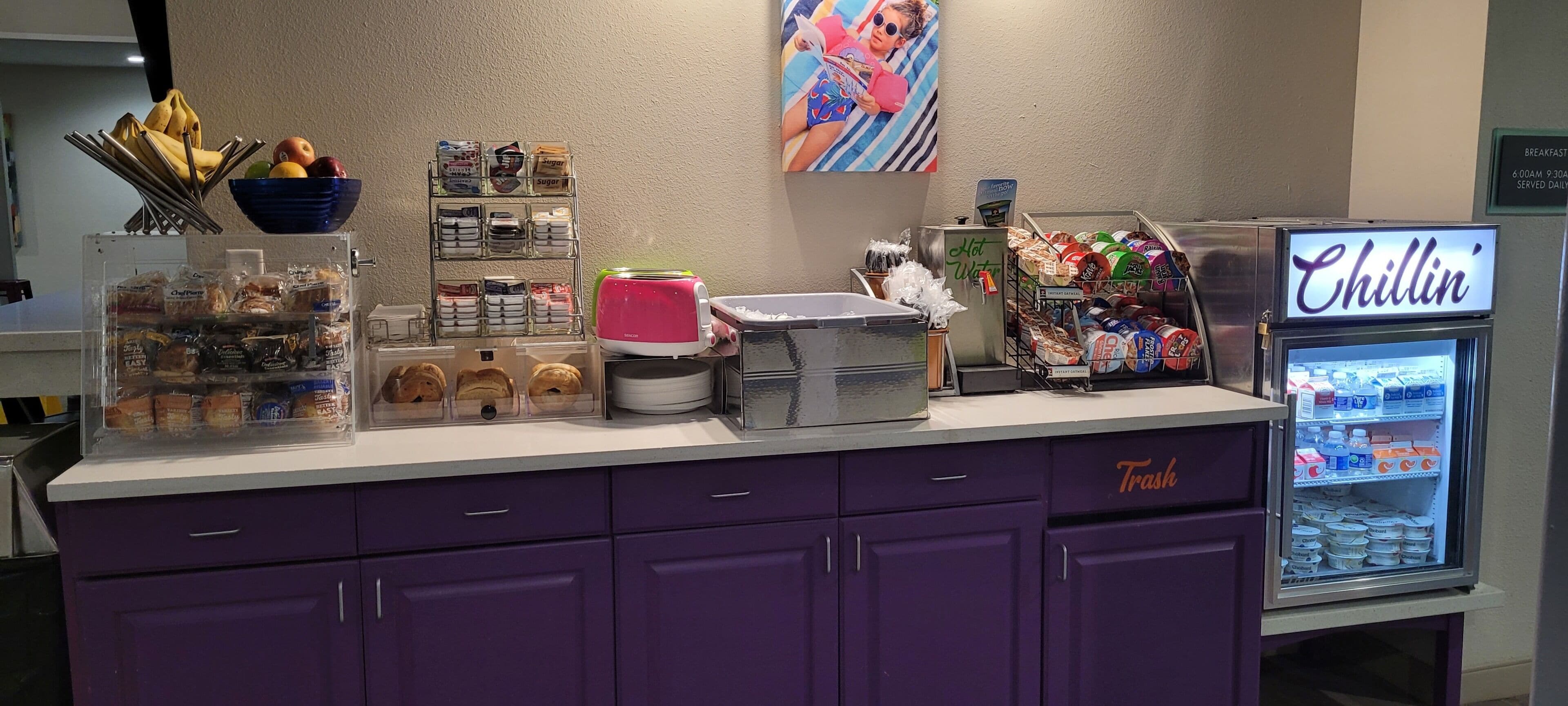 free daily on-the-go breakfast