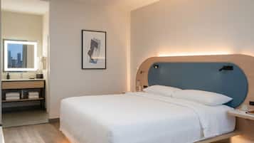 Desk, iron/ironing board, free WiFi, bed sheets