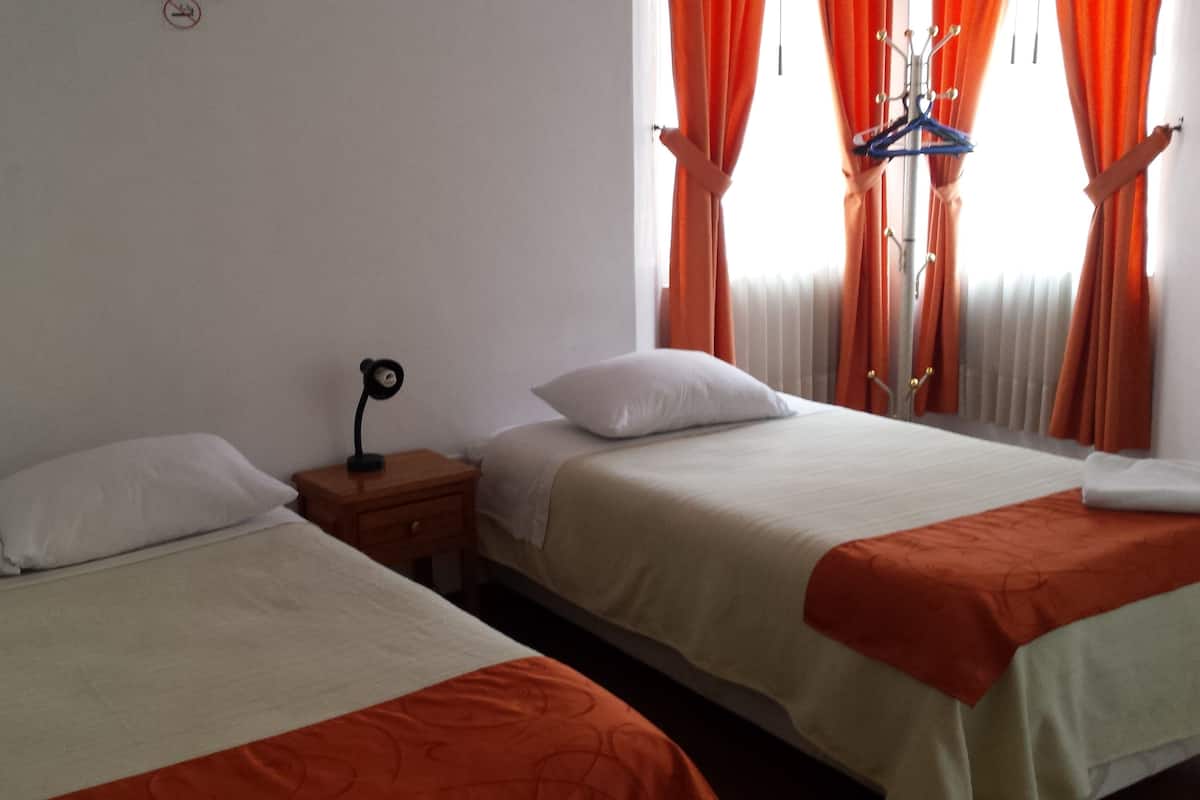 Twin Room | 1 bedroom, desk, iron/ironing board, free WiFi