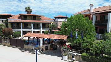 Façade de l’hébergement