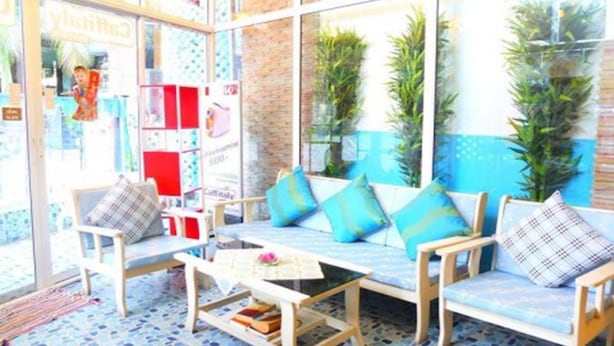 Lobby sitting area