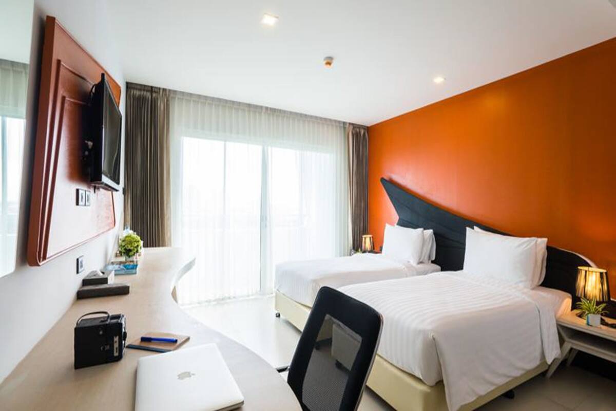 Superior Double Room | 迷你吧、办公桌、免费 WiFi、床单