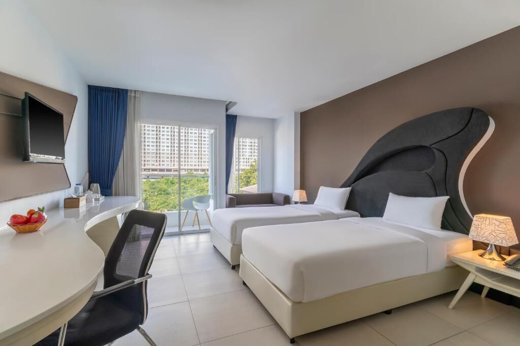 Deluxe Twin Room | Vista do quarto