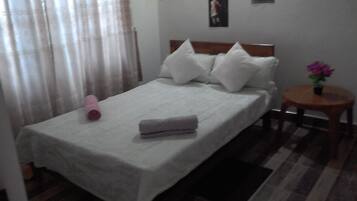 Desk, iron/ironing board, cots/infant beds, rollaway beds