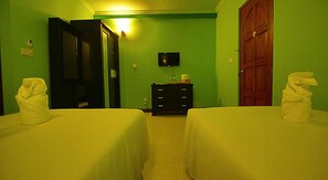 Minibar, cots/infant beds, rollaway beds, free WiFi