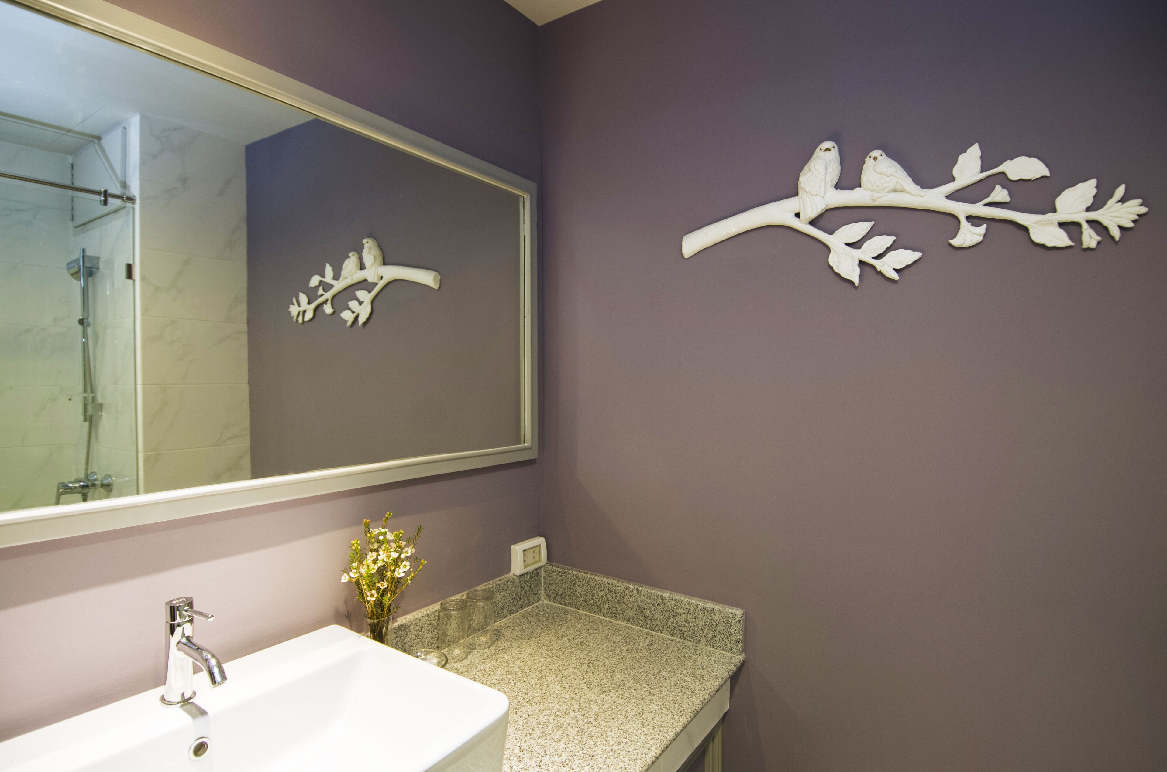 淋浴设施、免费洗浴用品、吹风机、毛巾