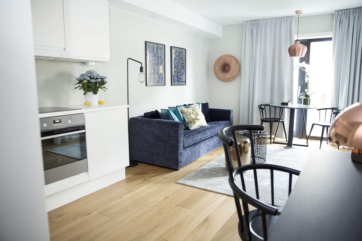 apartment, 1 bedroom | living area | flat-screen tv