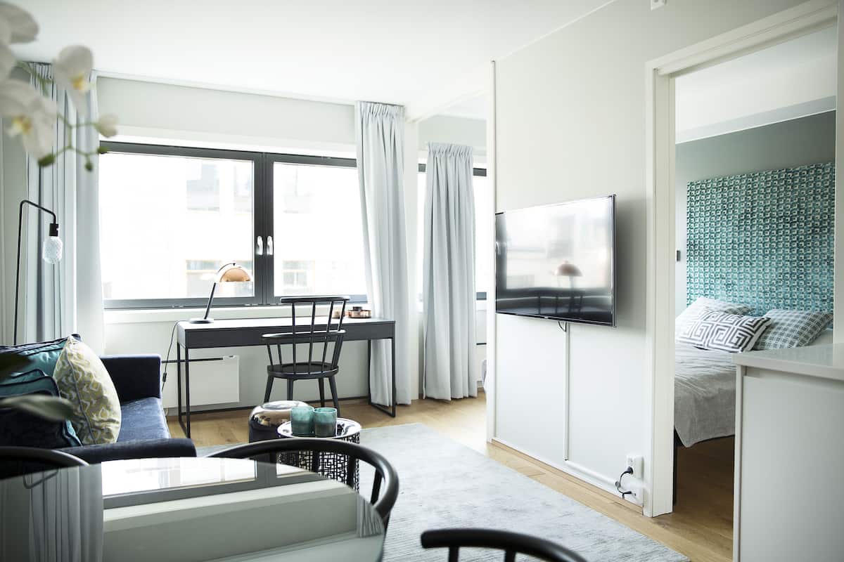 1 chambre, literie hypoallergénique, décoration personnalisée
