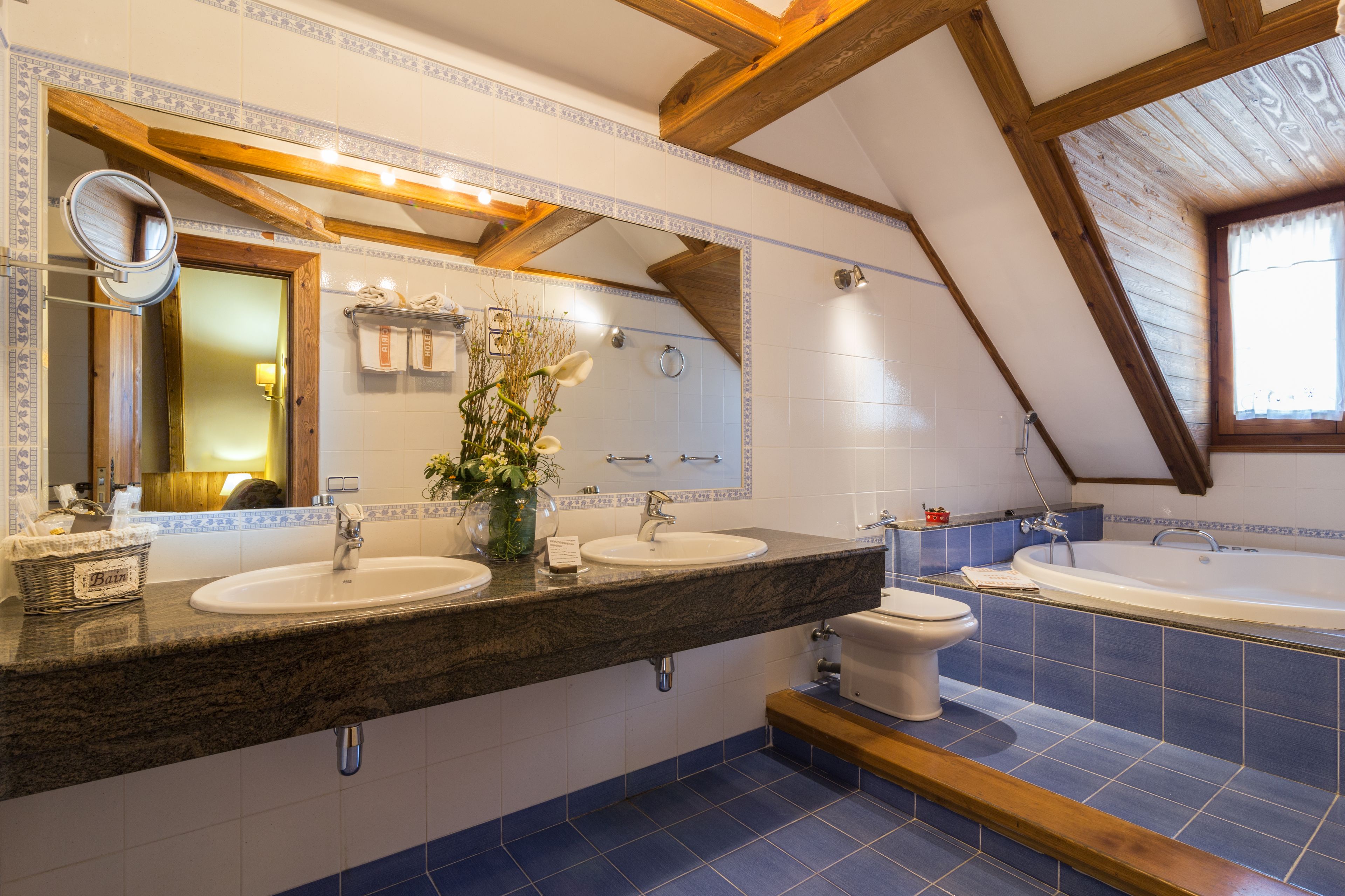 family suite, 2 bedrooms, hot tub, tower | minibar, in-room safe, desk, blackout curtains