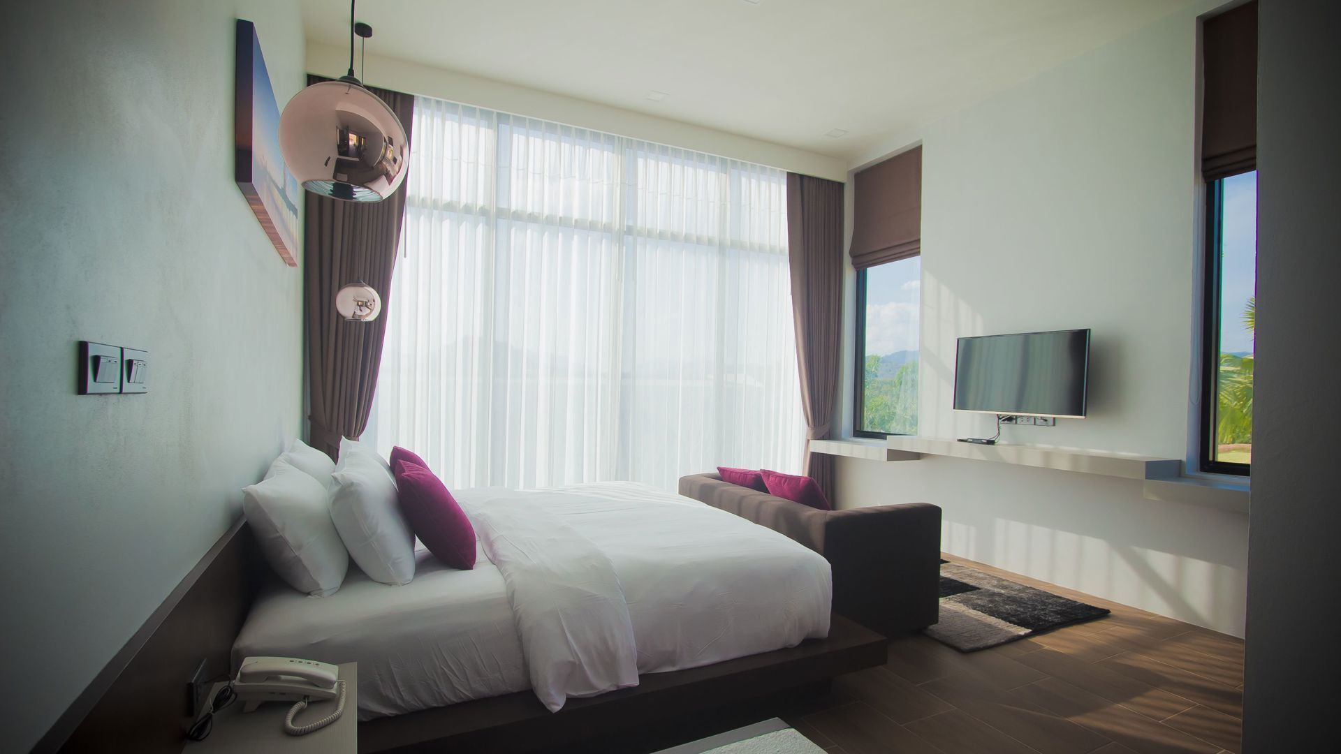 Minibar, blackout curtains, free WiFi, bed sheets