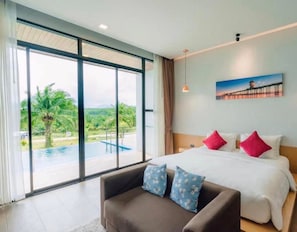 Deluxe Pool Access | Minibar, Verdunkelungsvorhänge, kostenloses WLAN, Bettwäsche