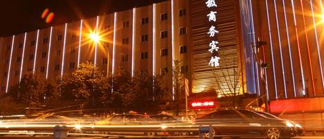 Front of property – evening/night