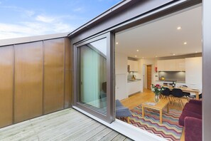 Huoneisto, 1 makuuhuone | Olohuone | Taulutelevisio