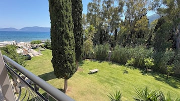 Twin or double STANDARD room with Side Sea View | View from room