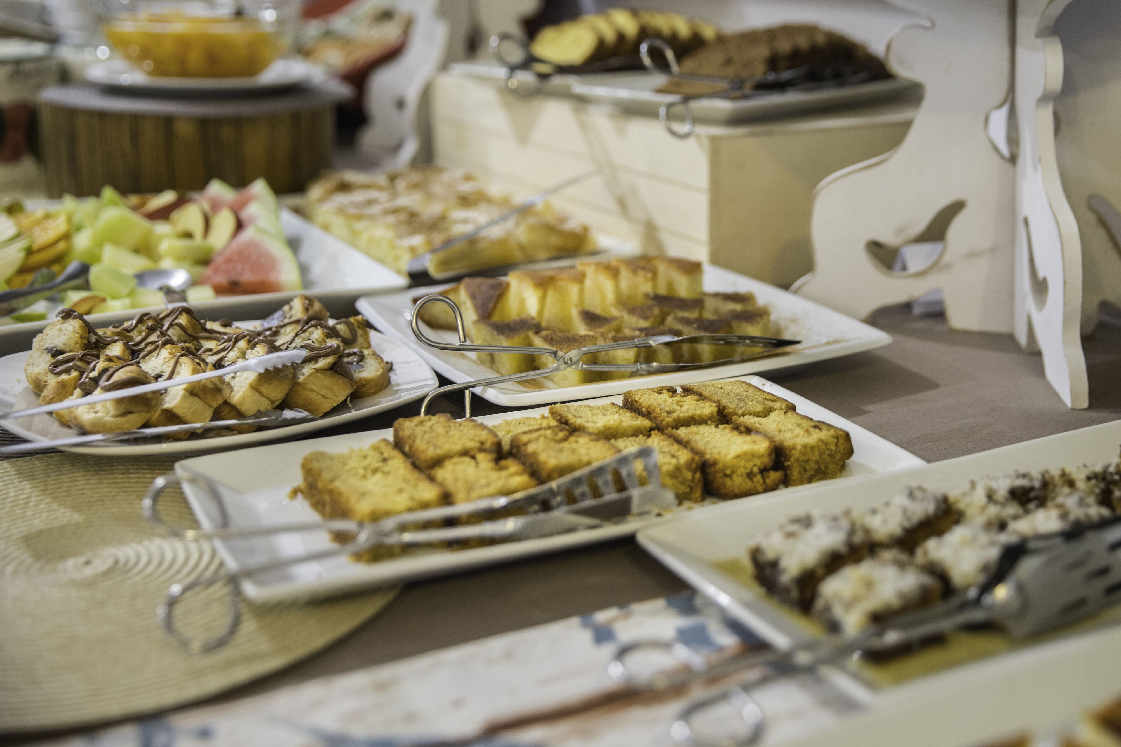 Petit déjeuner buffet servi tous les jours en supplément