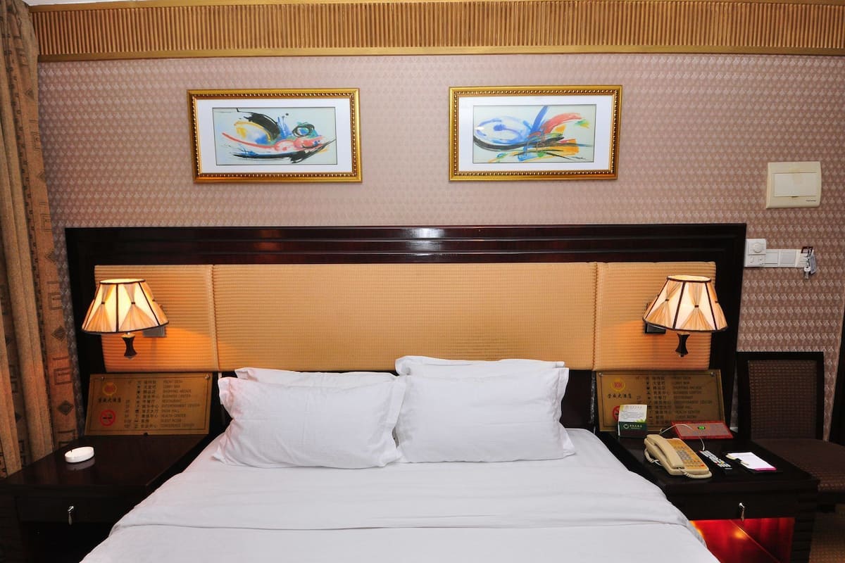 Minibar, in-room safe, desk, blackout drapes