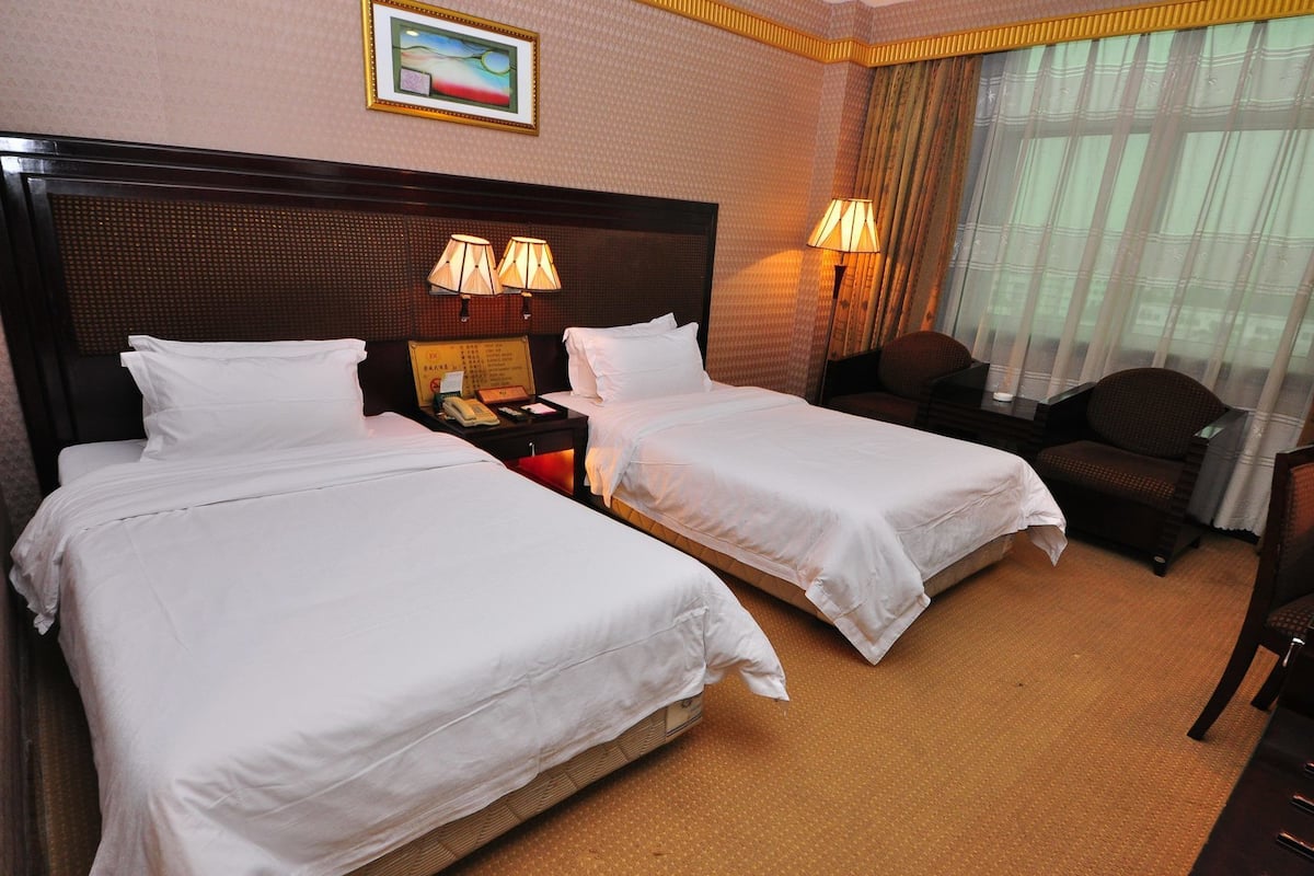 Minibar, in-room safe, desk, blackout drapes