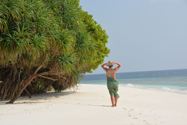Private beach nearby