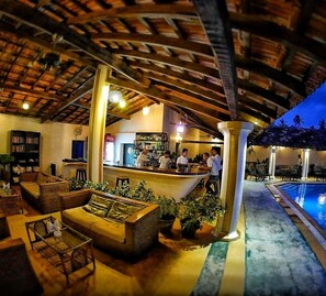Poolside bar