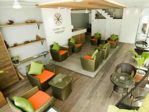 Sala de estar en el lobby