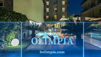 Blick von der Unterkunft