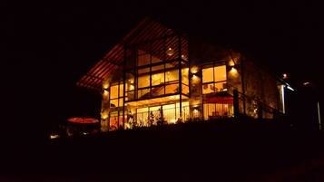 Fassade der Unterkunft