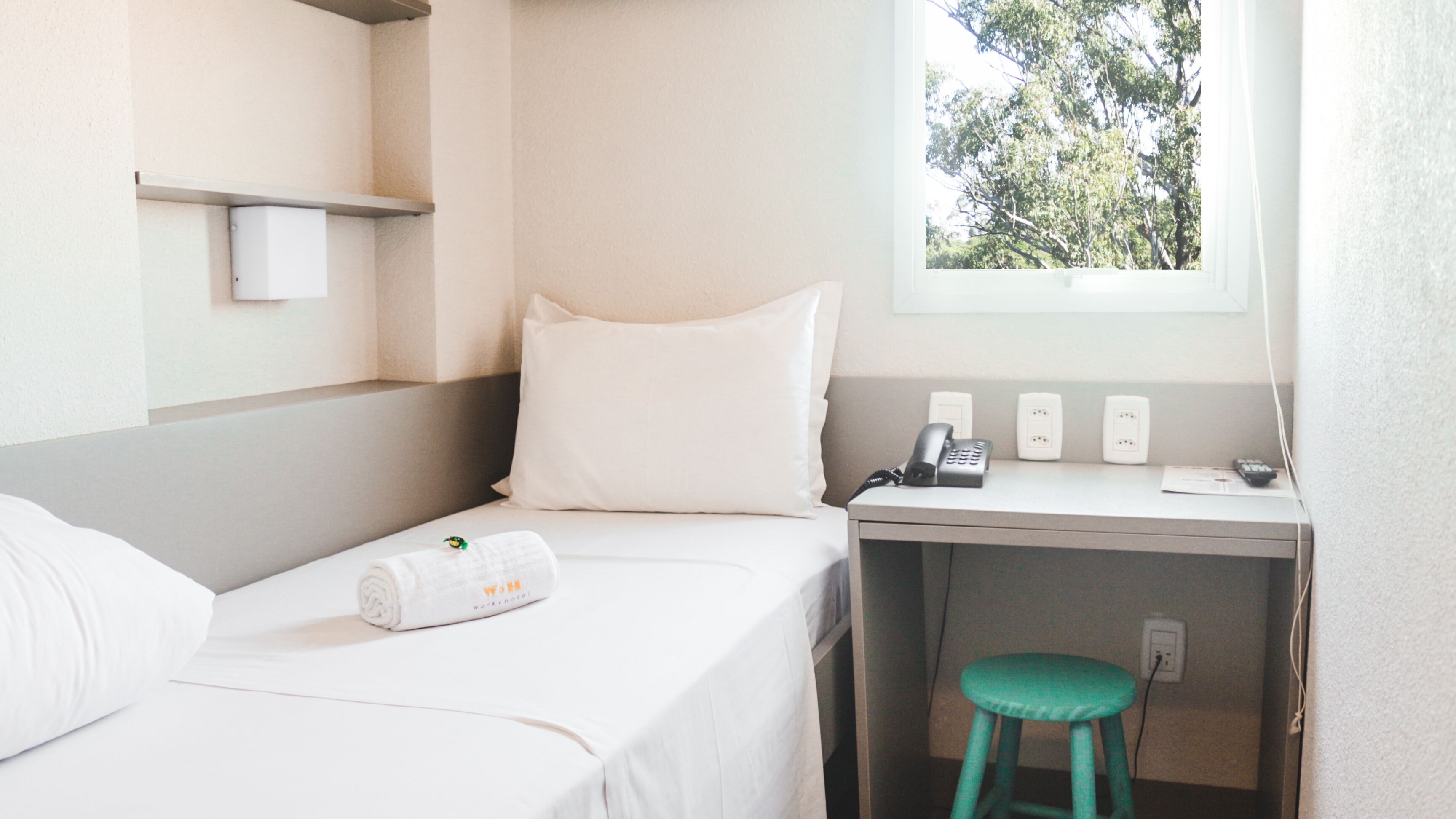 quarto individual com banheiro compartilhado | 1 bedroom, in-room safe, blackout curtains, soundproofing