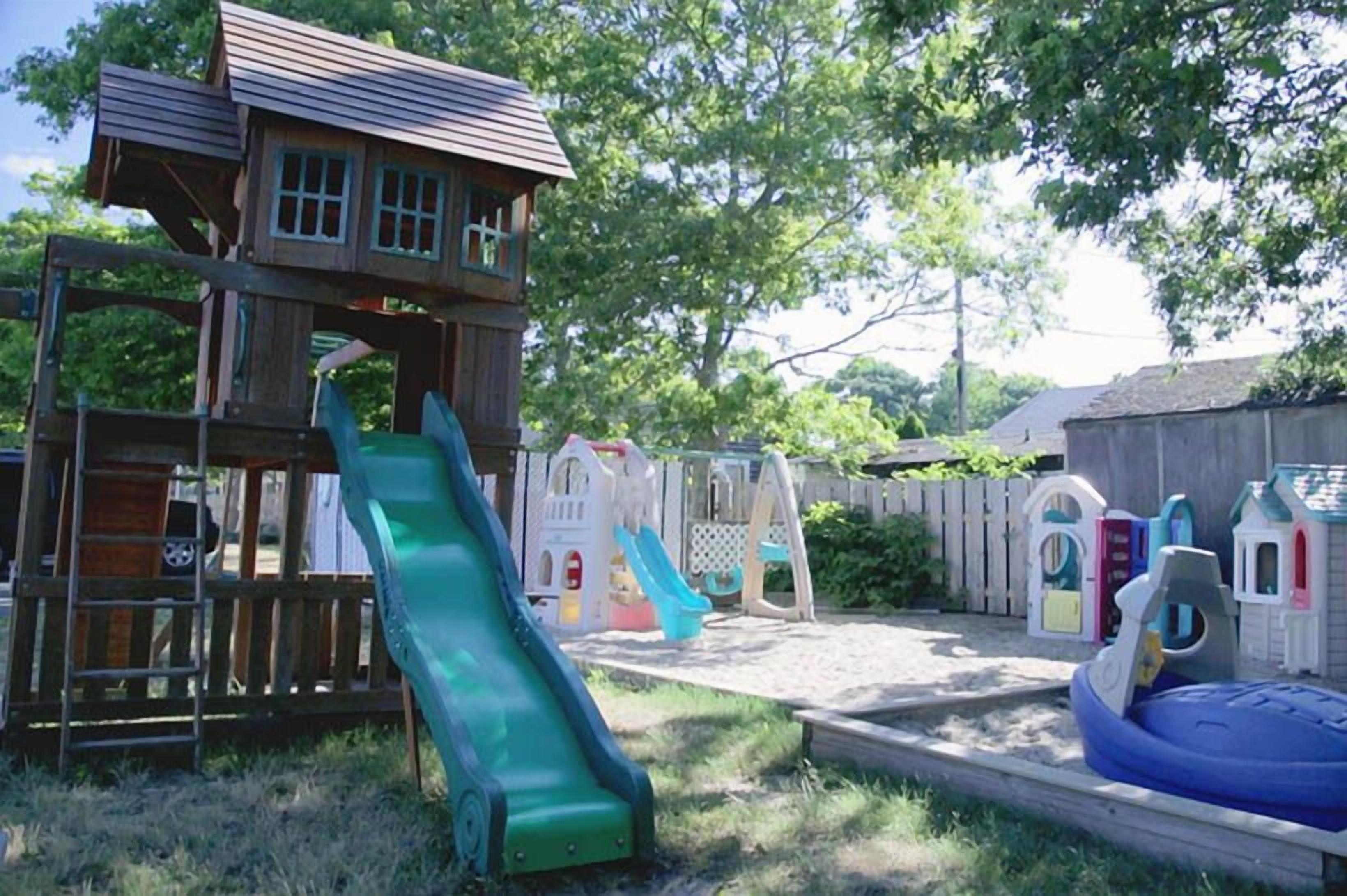 Área de juegos infantiles al aire libre