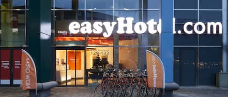 Majoituspaikan julkisivu