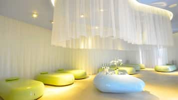 Behandlungsräume für Paare, Sauna, Whirlpool, Türkisches Bad/Hamam
