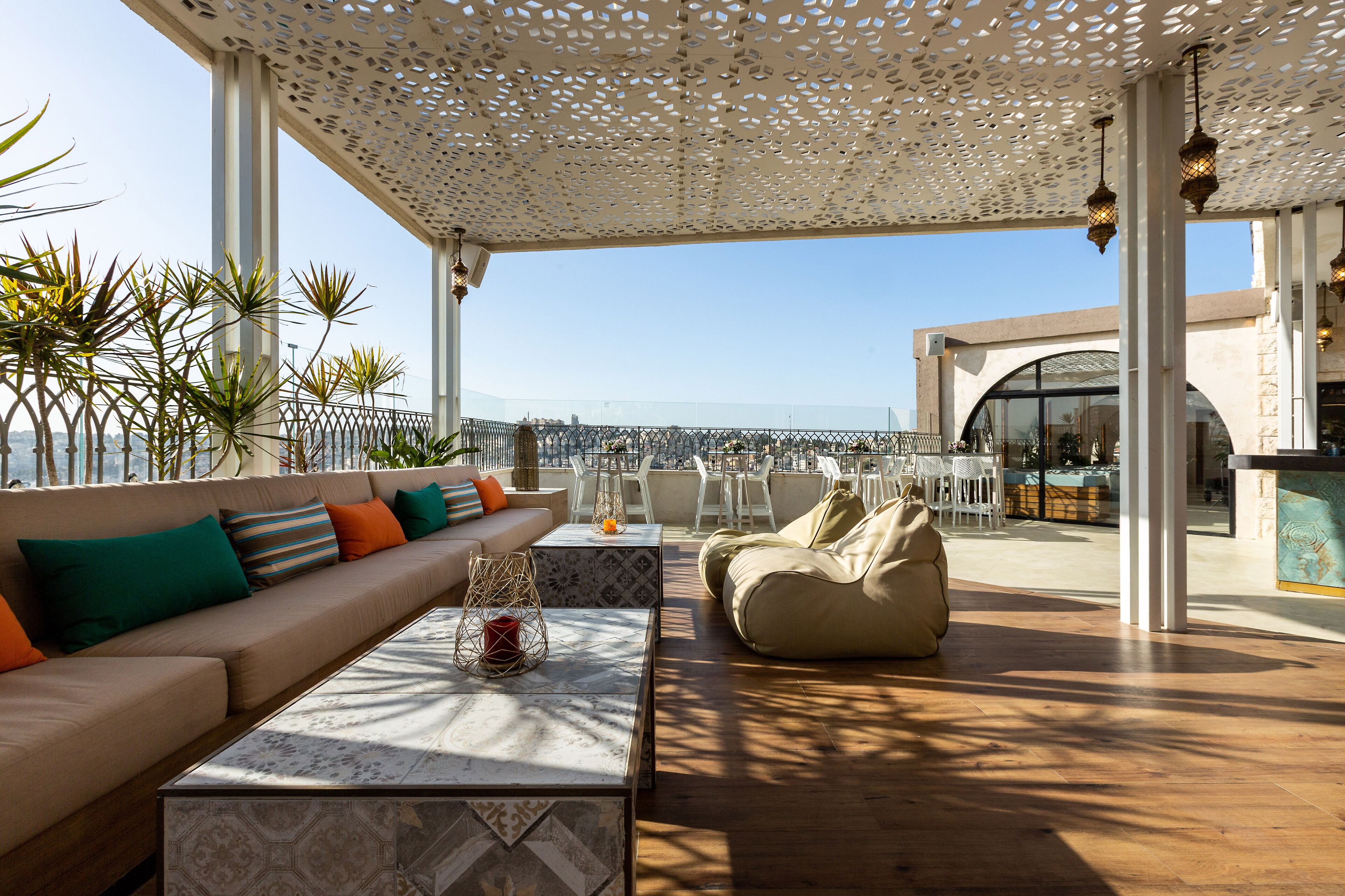 Rooftop terrace