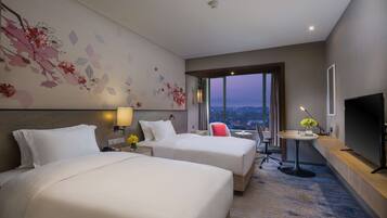 Twin Room, 2 Single Beds | Premium bedding, down duvets, minibar, in-room safe
