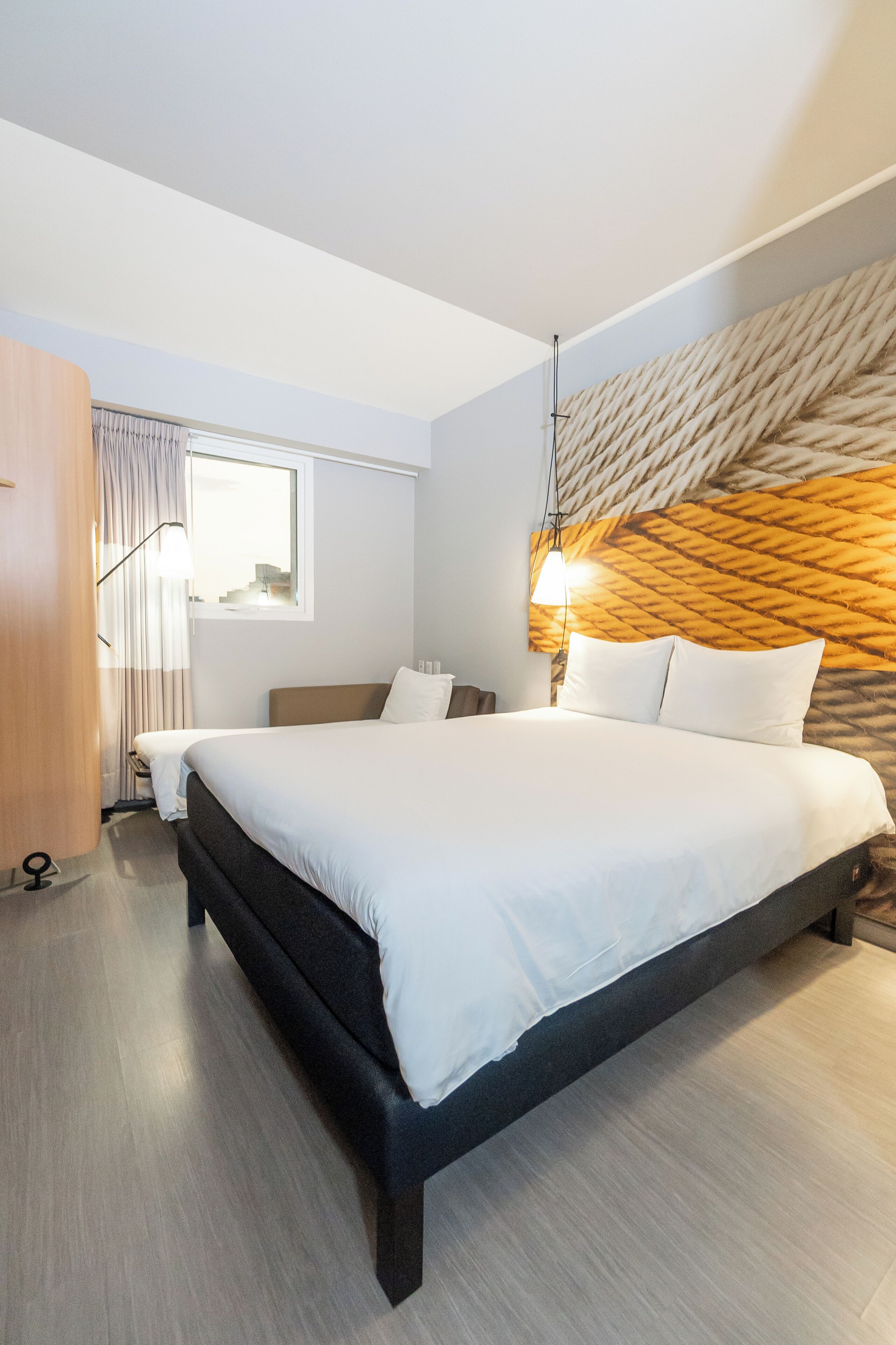 room, 1 double bed with sofa bed | in-room safe, desk, soundproofing, free wifi