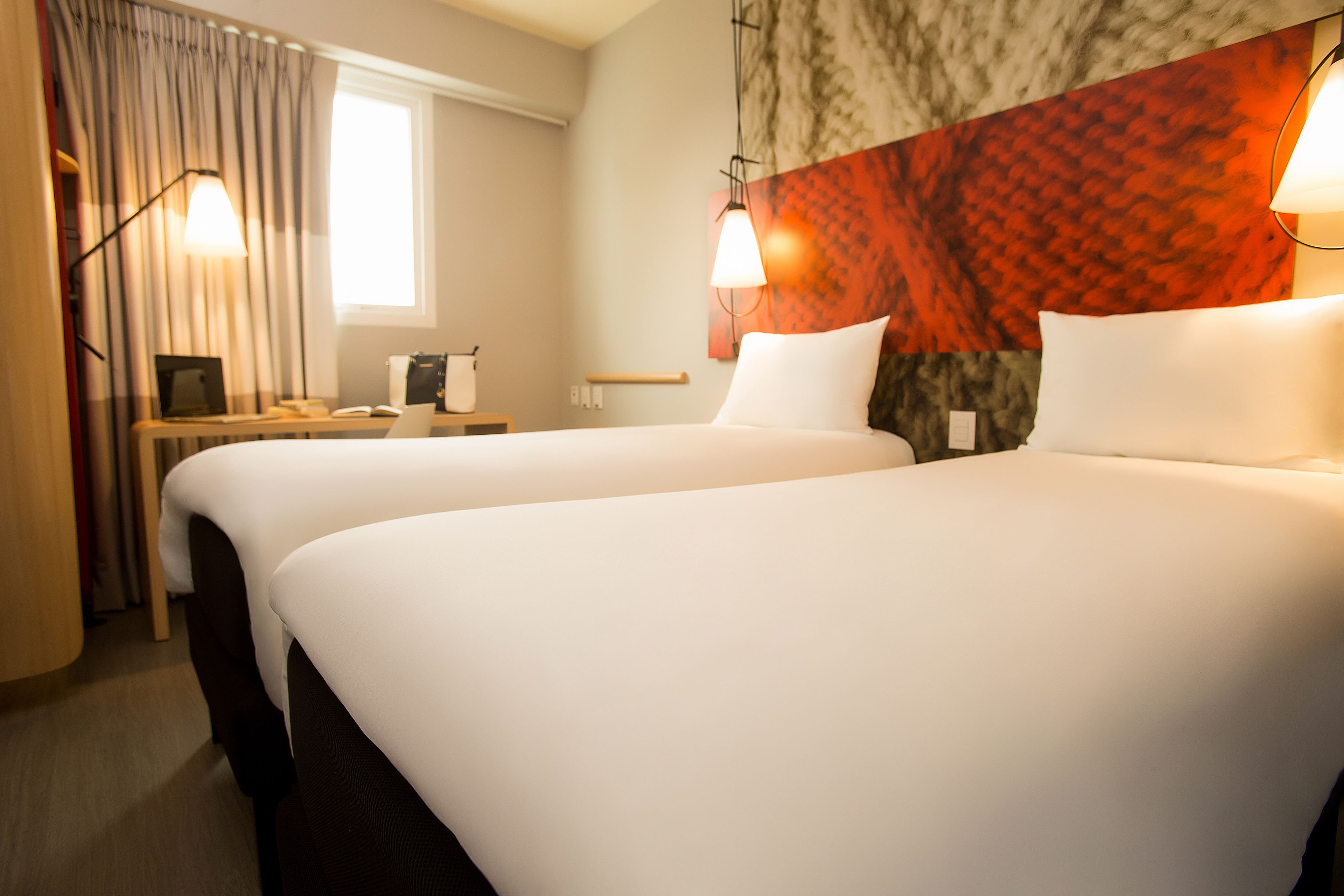 twin room, 2 single beds | in-room safe, desk, soundproofing, free wifi