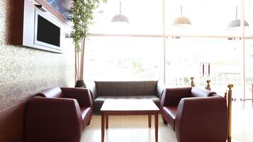 Sala de estar en el lobby