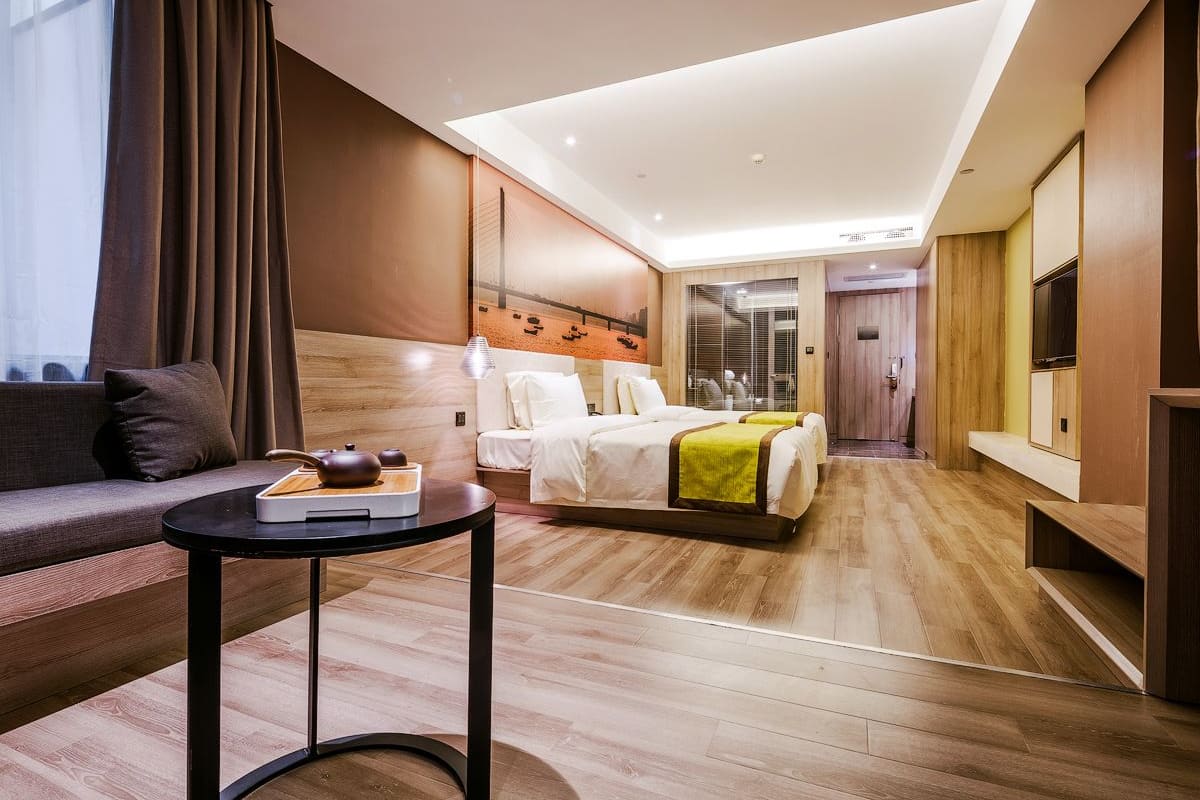 Executive Twin kamer | Een bureau, verduisterende gordijnen, gratis wifi