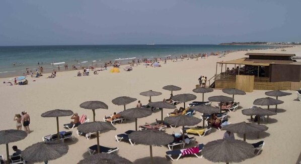 Plage, serviettes de plage, bar de plage