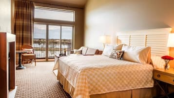 In-room safe, bed sheets