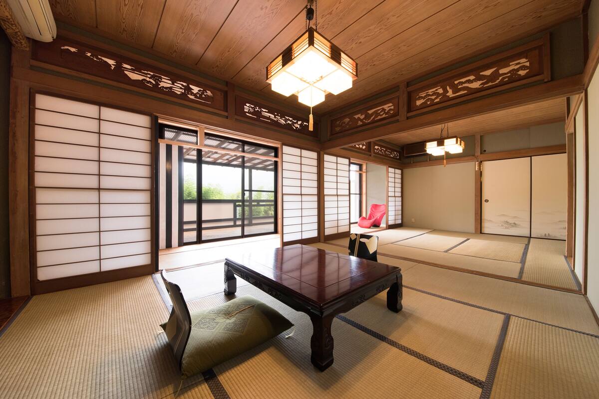 ห้องทราดิชันนัล (Partially Open Air Bath - 4 Futons) | ตู้นิรภัยในห้องพัก, Wi-Fi ฟรี
