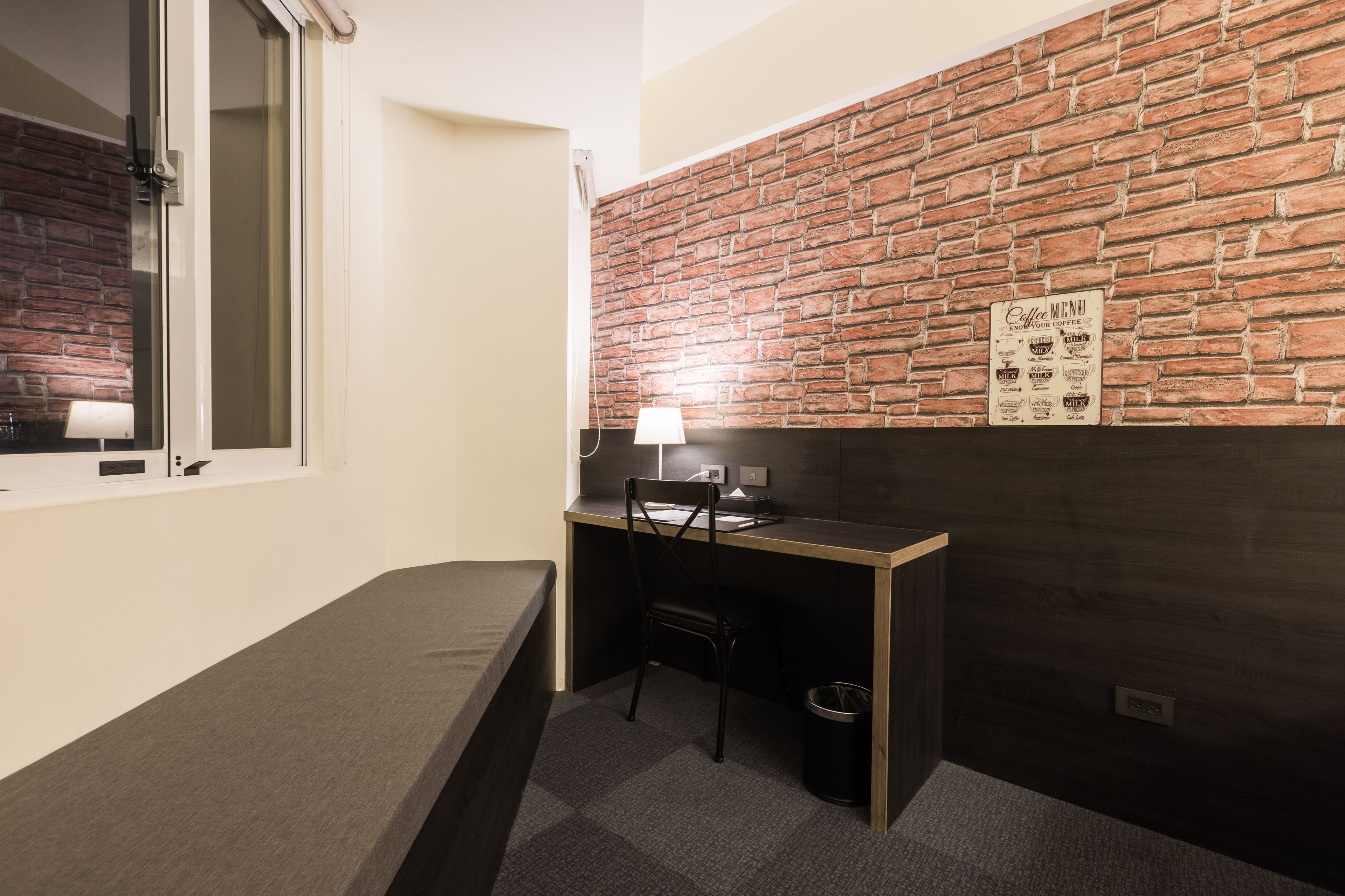 business triple room | premium bedding, desk, soundproofing, free wifi
