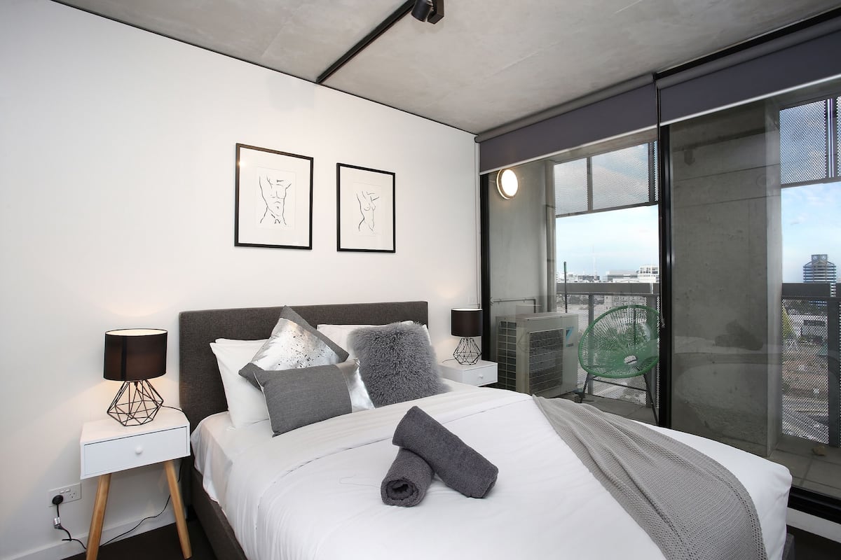Appartamento Executive, 2 camere da letto, 2 bagni, vista città | 2 camere, materassi a doppio strato, con stile personalizzato