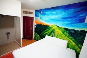 Standard Double Room | Desk, blackout drapes, soundproofing, free WiFi - Delicateperfume Hotel (New Taipei City)