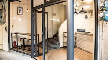 Interior entrance