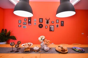 42-inch flat-screen TV with digital channels, TV