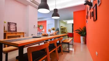 42-inch flat-screen TV with digital channels, TV