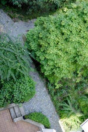 Blick auf den Garten