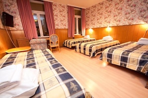 Desk, iron/ironing board, free WiFi, bed sheets